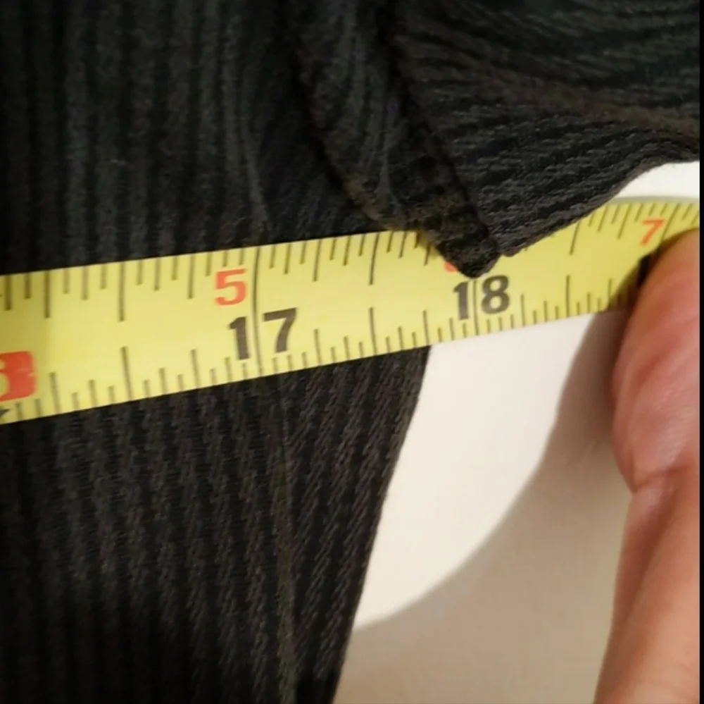 San Francisco| Grey Corduroy Short Button Jacket - Picture 10 of 10